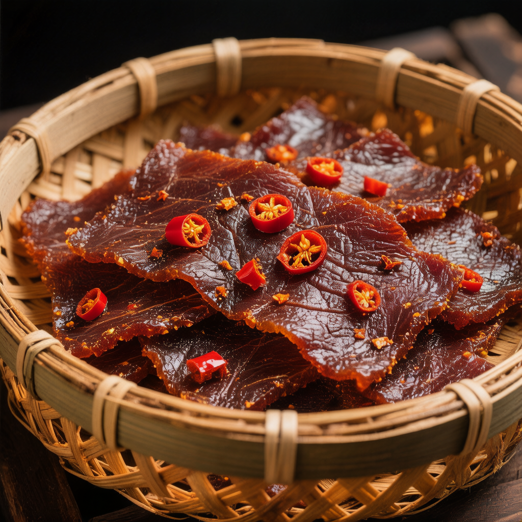 香辣风味牛巴